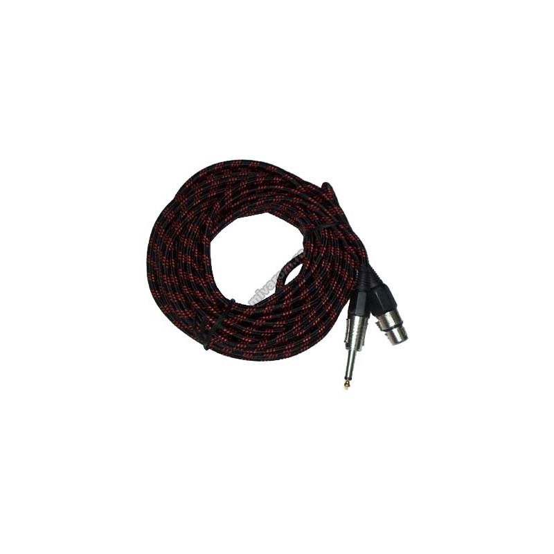 Cablu microfon jack6.3mm - Canon mama 5m panzat engross