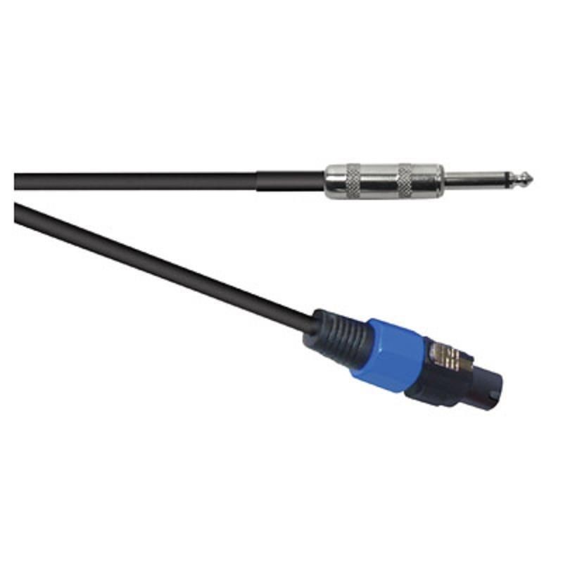 Cablu jack 6,3mm tata la speakon tata 10m engross