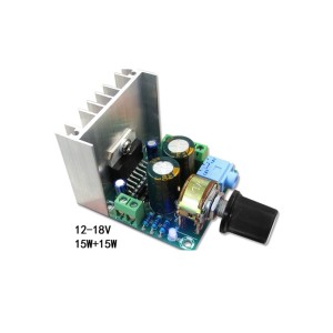 Kit amplificator stereo 2x15W TDA7297 engross