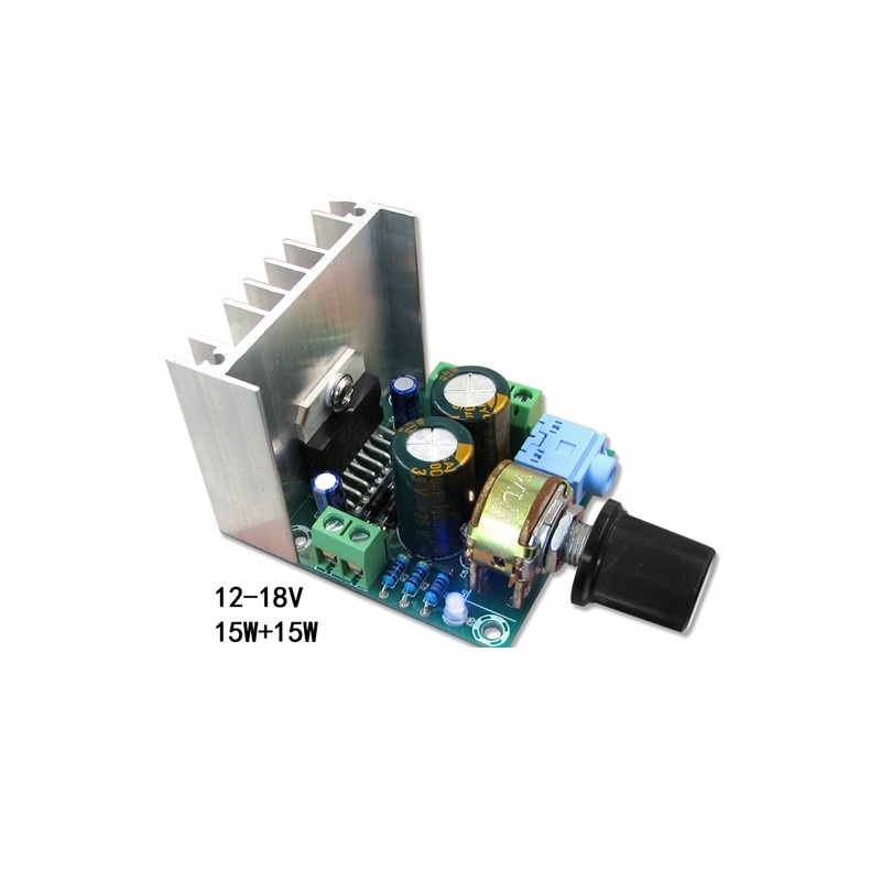 Kit amplificator stereo 2x15W TDA7297 engross