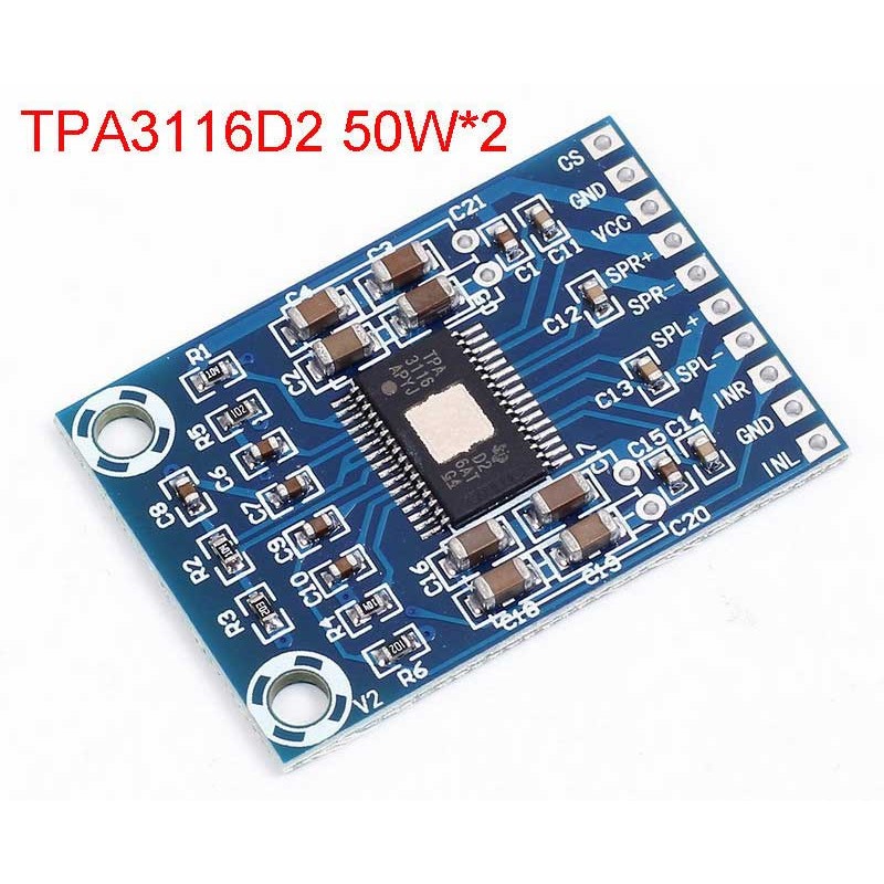 Kit amplificator stereo clasa D 2x50W TPA3116D2 engross