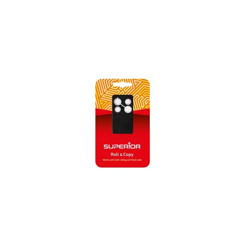 Telecomanda radio 433MHz Superior Roll&Copy engross