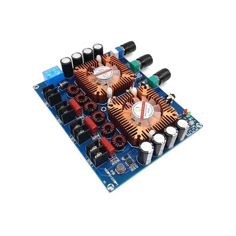 Kit amplificator 2.1 Clasa D 2x160+220W TDA7498E engross