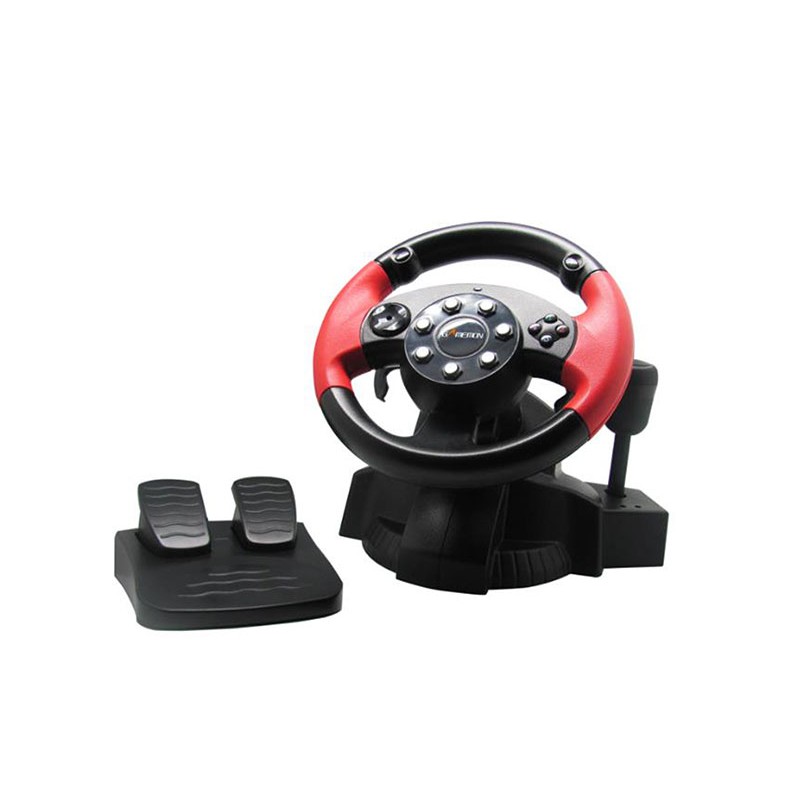 Volan cu pedale+maneta vibratii PS2/PS3 engross
