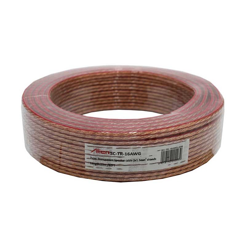 Cablu difuzor transp 2x1.5mm 25M engross