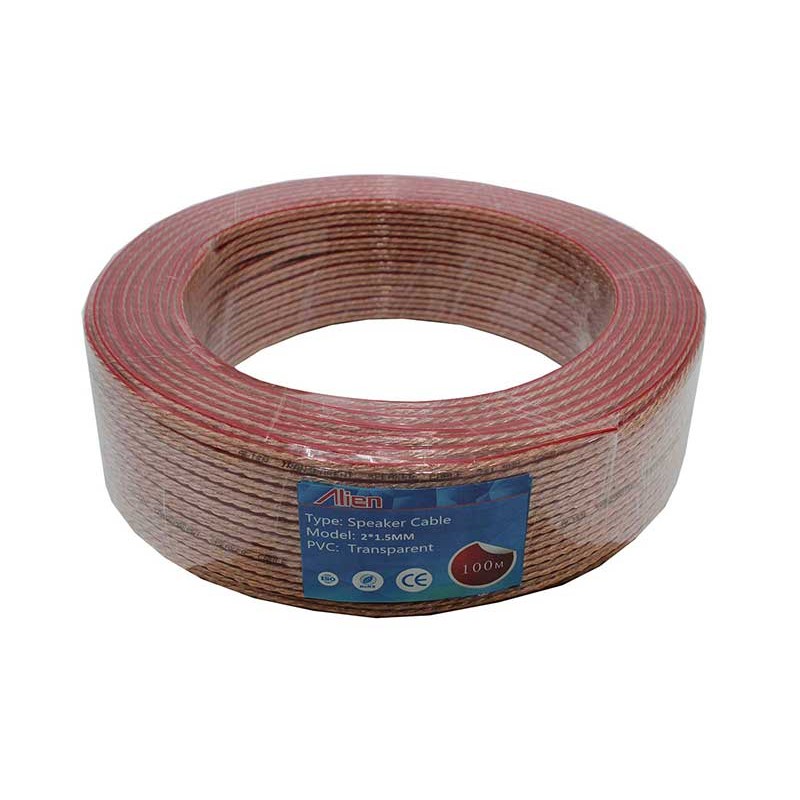 Cablu difuzor transp 2x1,5mm rola 100m engross