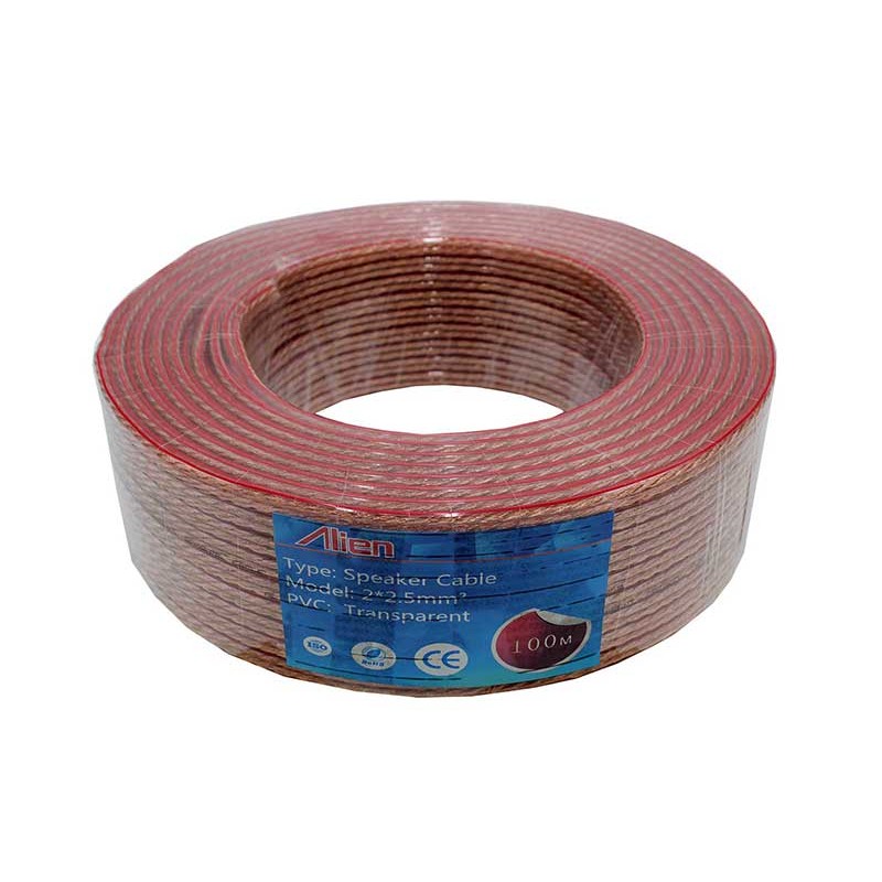 Cablu difuzor transp 2x2,5mm rola 100m engross