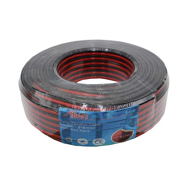 Cablu difuzor r/n 2x4mm rola 50m engross