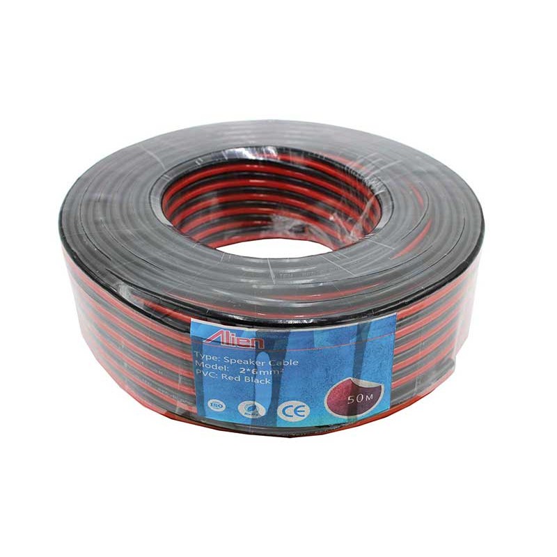 Cablu difuzor r/n 2x6mm rola 50m engross