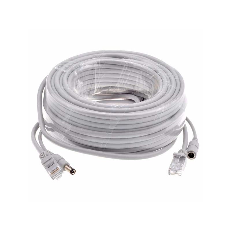 Cablu camera UTP+alimentare 10m 4x0.4mm2+2x0,3mm2 engross