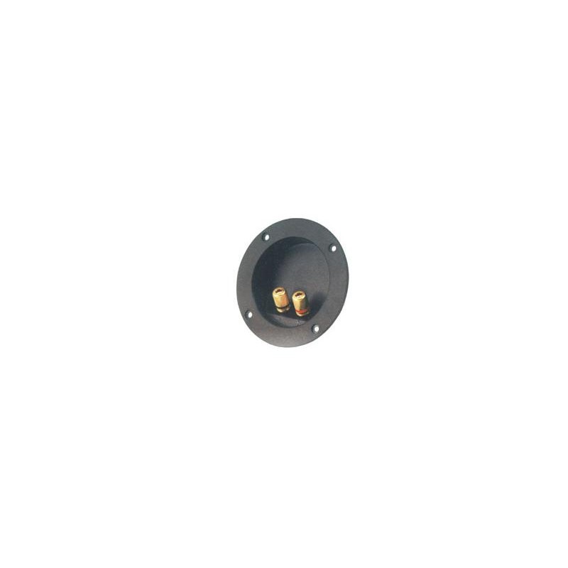 Conector boxa 2 contacte gold rotund engross
