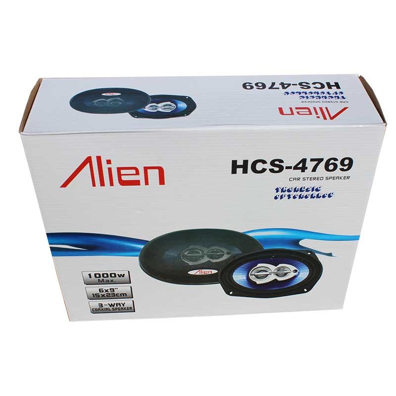 Set 2 dif auto 6x9 inch Alien 4769 engross