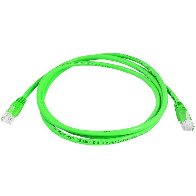 Cablu UTP cu mufe 3m verde engross