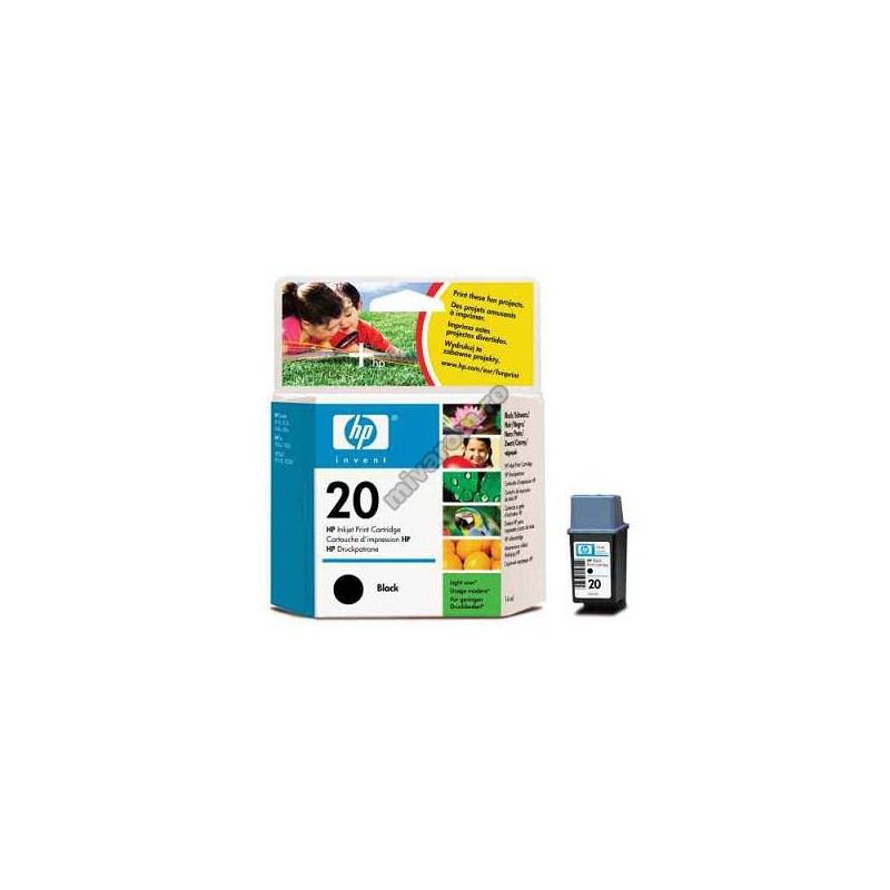 Cartus original negru HP 20(c6614) engross
