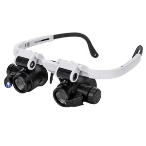 Ochelari cu lupa (x23 x8) si led engross
