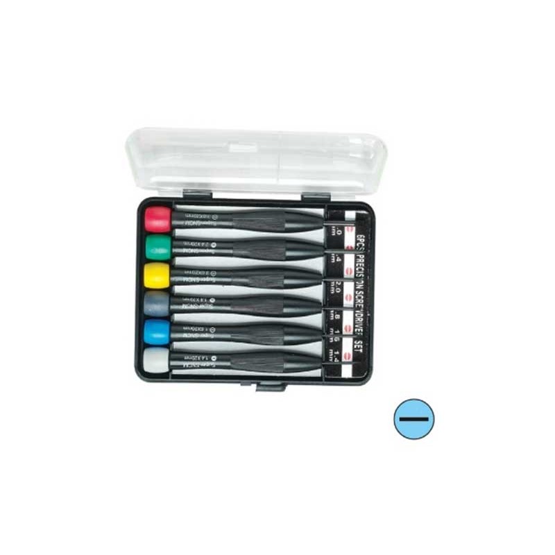 Set 6 surubelnite drepte pentru electronisti ProsKit engross