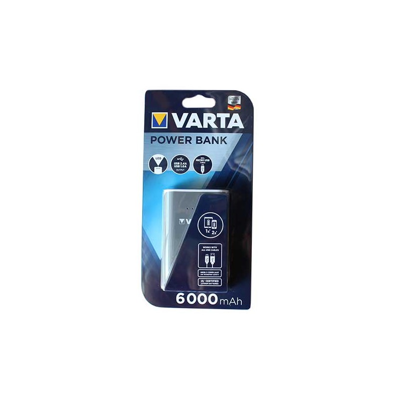Power Bank 6000mAh Varta engross