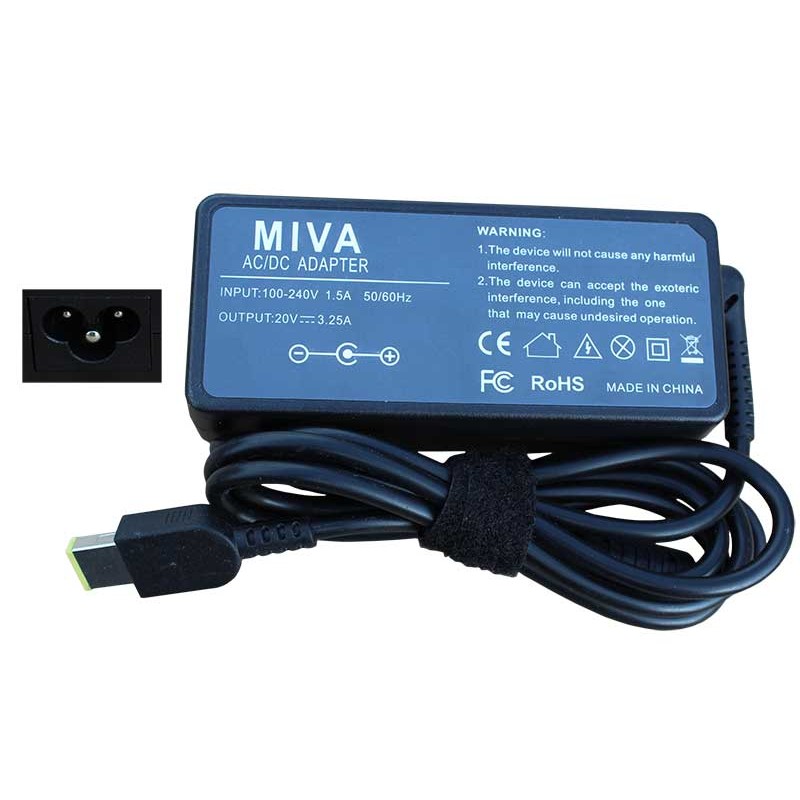 Alimentator laptop Lenovo 20V 3.25A mufa USB engross