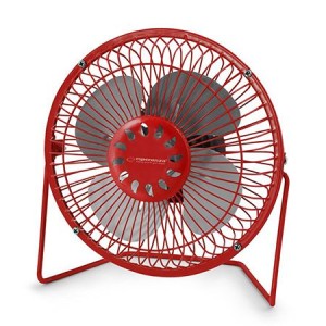 Ventilator USB cu suport rosu engross