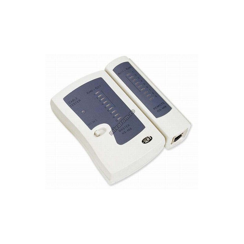 Tester cablu UTP, Telefon (RJ45,RJ11) engross