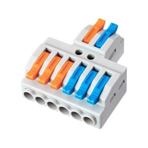 Conector rapid 2intrari 6iesiri LT-623 engross
