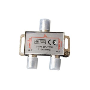 Spliter satelit 2 cai 5-2450MHz power pass engross