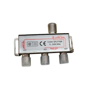 Spliter satelit 3 cai 5-2450MHz power pass engross