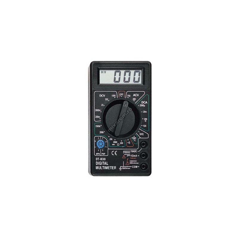 Multimetru 838 (sonda temperatura) engross