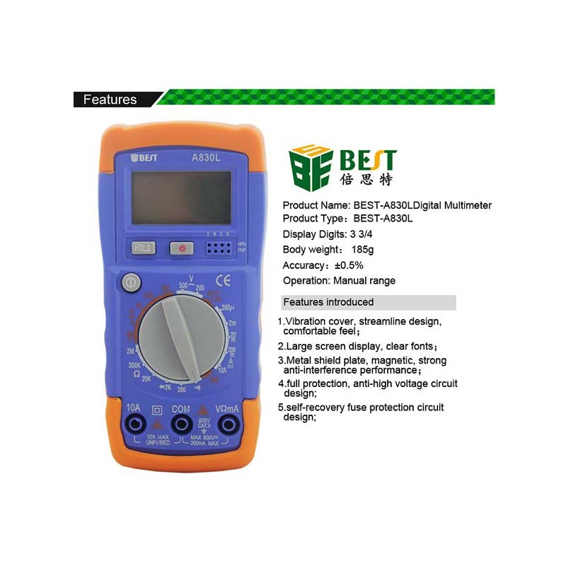 Multimetru BST-B830L engross