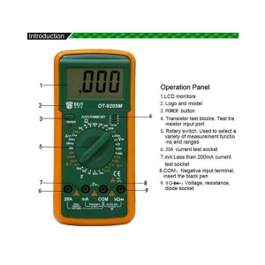 Multimetru BST-9205M engross