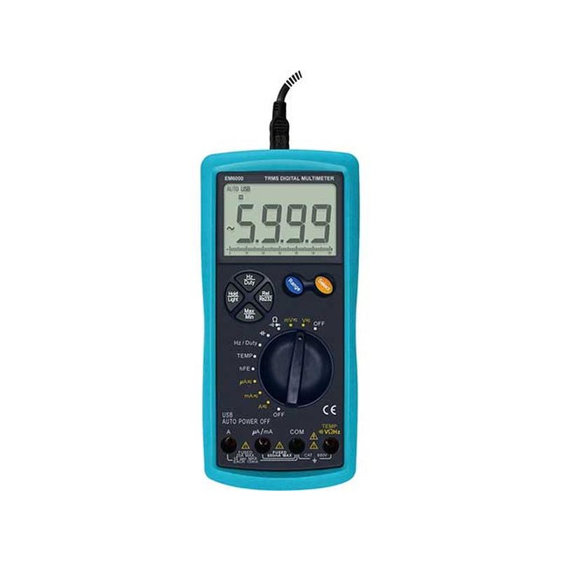 Multimetru true RMS USB EM6000 All Sun engross
