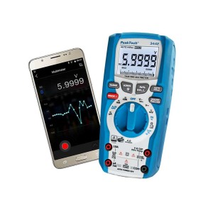 Multimetru digital true RMS/Bluetooth P3442 PeakTech engross