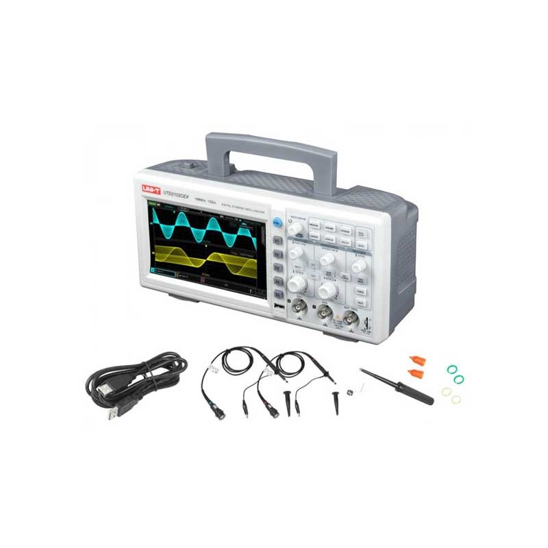 Osciloscop digital 100Mhz 2 canale UNI-T UTD2102CEX engross