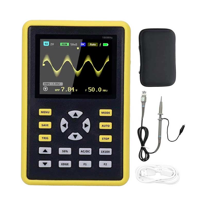 Osciloscop 100Mhz portabil cu accu 5012H engross