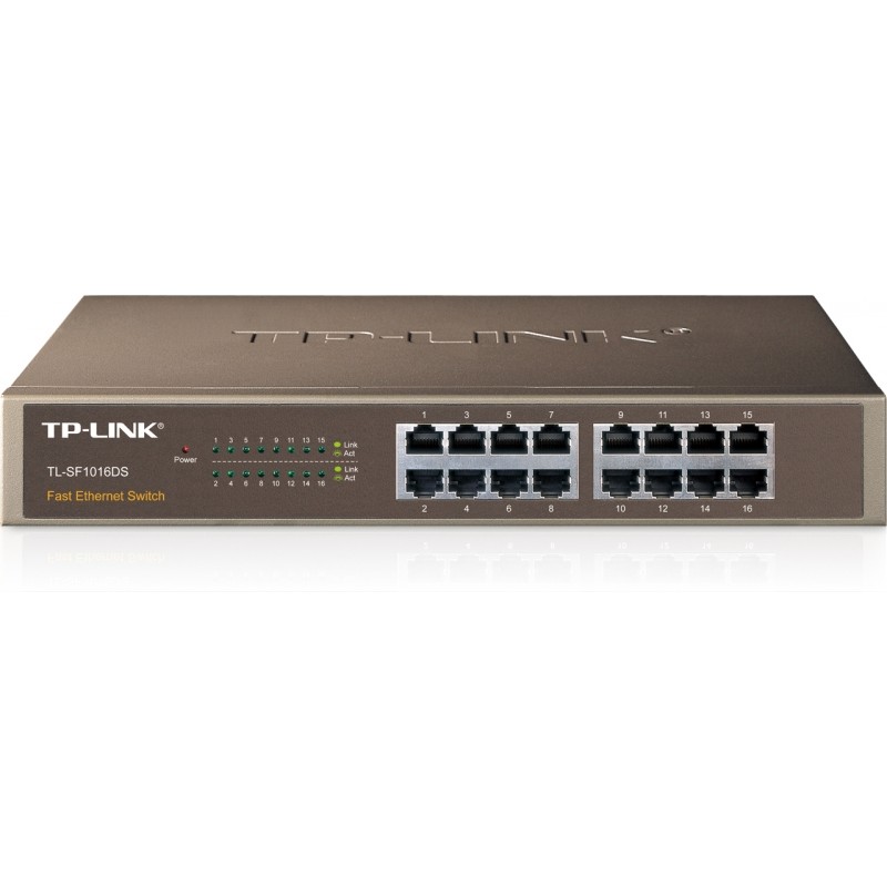 Switch 16 porturi TP-Link TL-SF1016DS engross