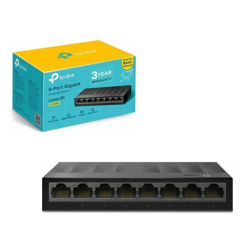 Switch 8 porturi Gigabit TP-LINK 1000Mbs engross