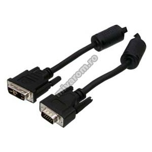Cablu date monitor LCD DVI24+1 - HD15(VGA) tata 1.5m engross