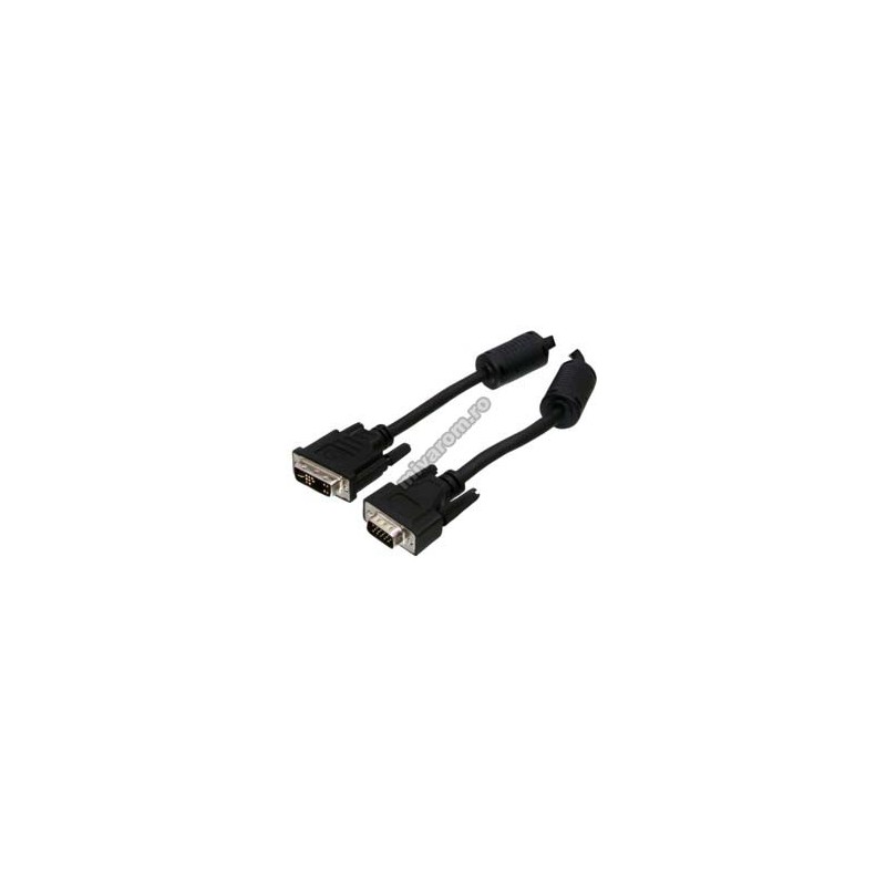 Cablu date monitor LCD DVI24+1 - HD15(VGA) tata 1.5m engross