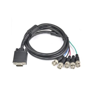 Cablu date monitor HD15 tata - 5BNC 1.8m engross