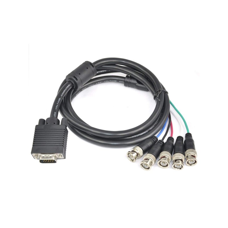 Cablu date monitor HD15 tata - 5BNC 1.8m engross