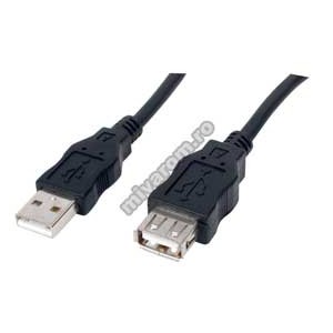 Cablu prelungire USB2.0 3m engross