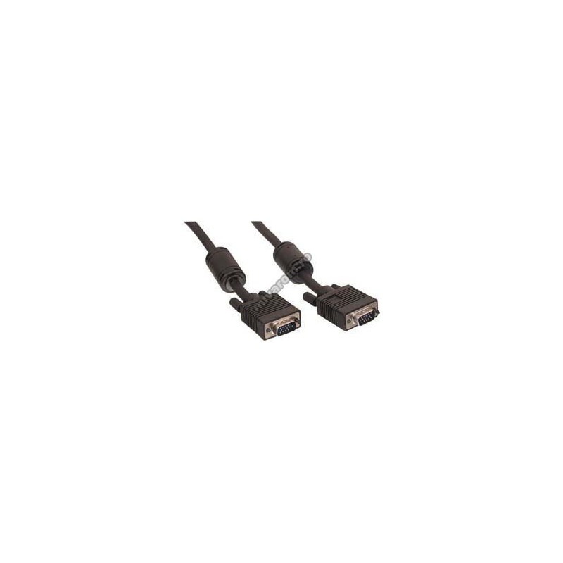 Cablu date monitor HD15 tata- HD15 tata ecranat 10m engross