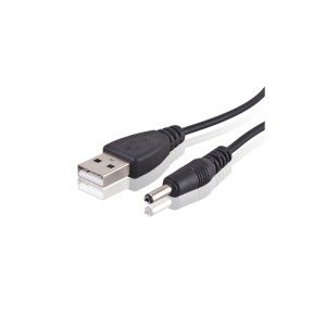 Cablu alimentare USB la DC 3.5mmx1.35mm 0,5m engross
