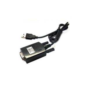Cablu adaptor USB-Serial negru engross
