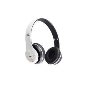 Casti Bluetooth Radio/MP3/TF/mic P47 Alien albe engross