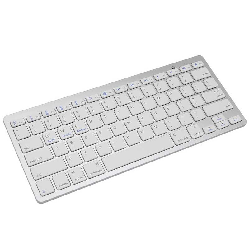 Tastatura bluetooth alba engross
