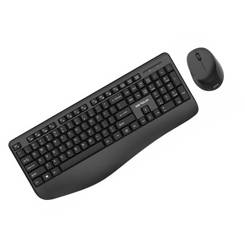 Set tastatura+mouse WiFi Serioux engross