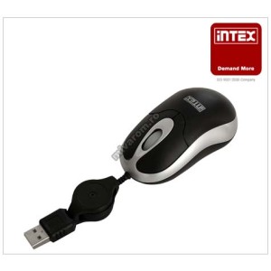 Mouse optic fir retractabil Intex engross