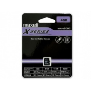 MicroSDHC 16Gb Maxell clasa 10 cu adaptor engross