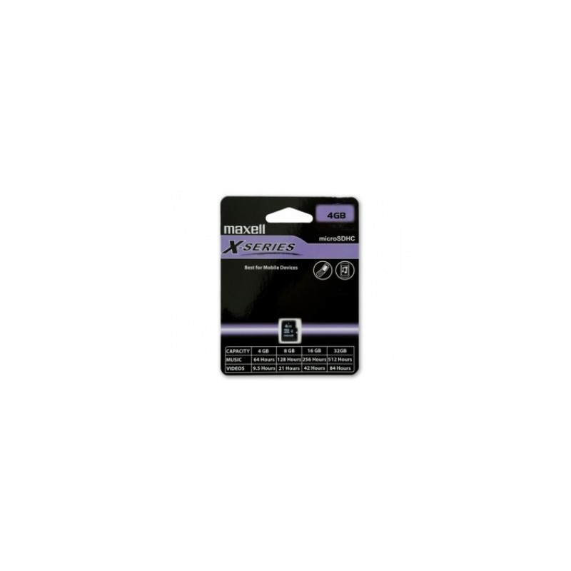 MicroSDHC 16Gb Maxell clasa 10 cu adaptor engross